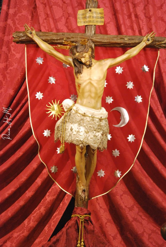 Altar efímero del Triduo del Santísimo Cristo de la Providencia del año 2023. Fotografías de Francisco Hermosilla.