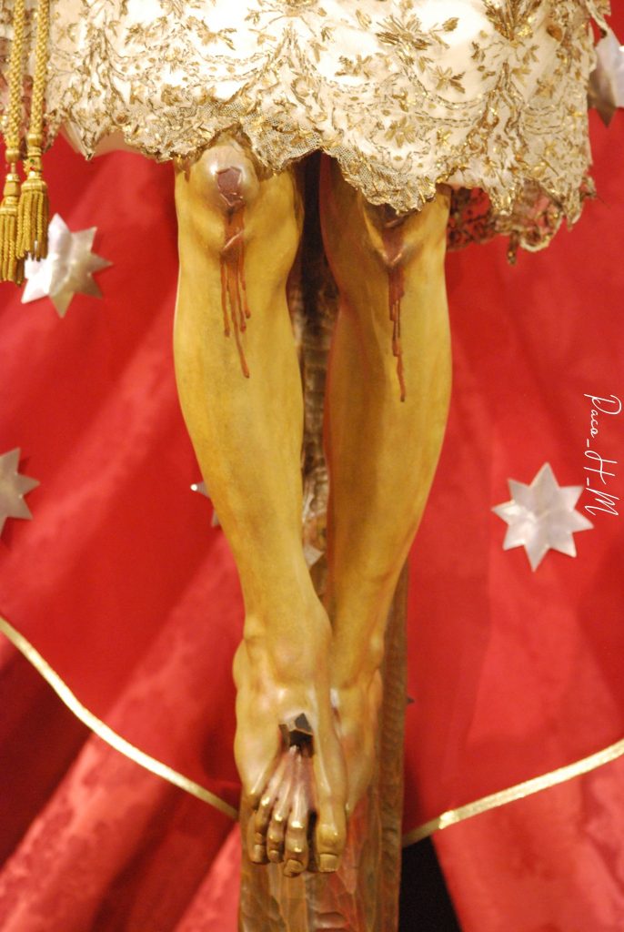 Altar efímero del Triduo del Santísimo Cristo de la Providencia del año 2023. Fotografías de Francisco Hermosilla.