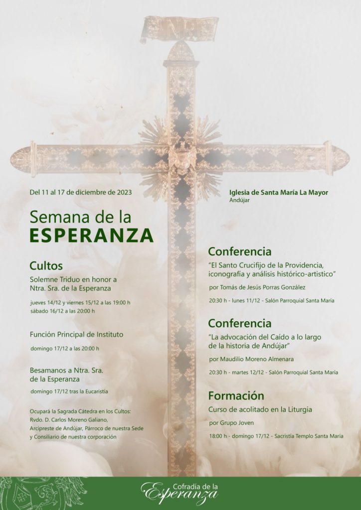 Cartel de la Semana Santa del año 2023