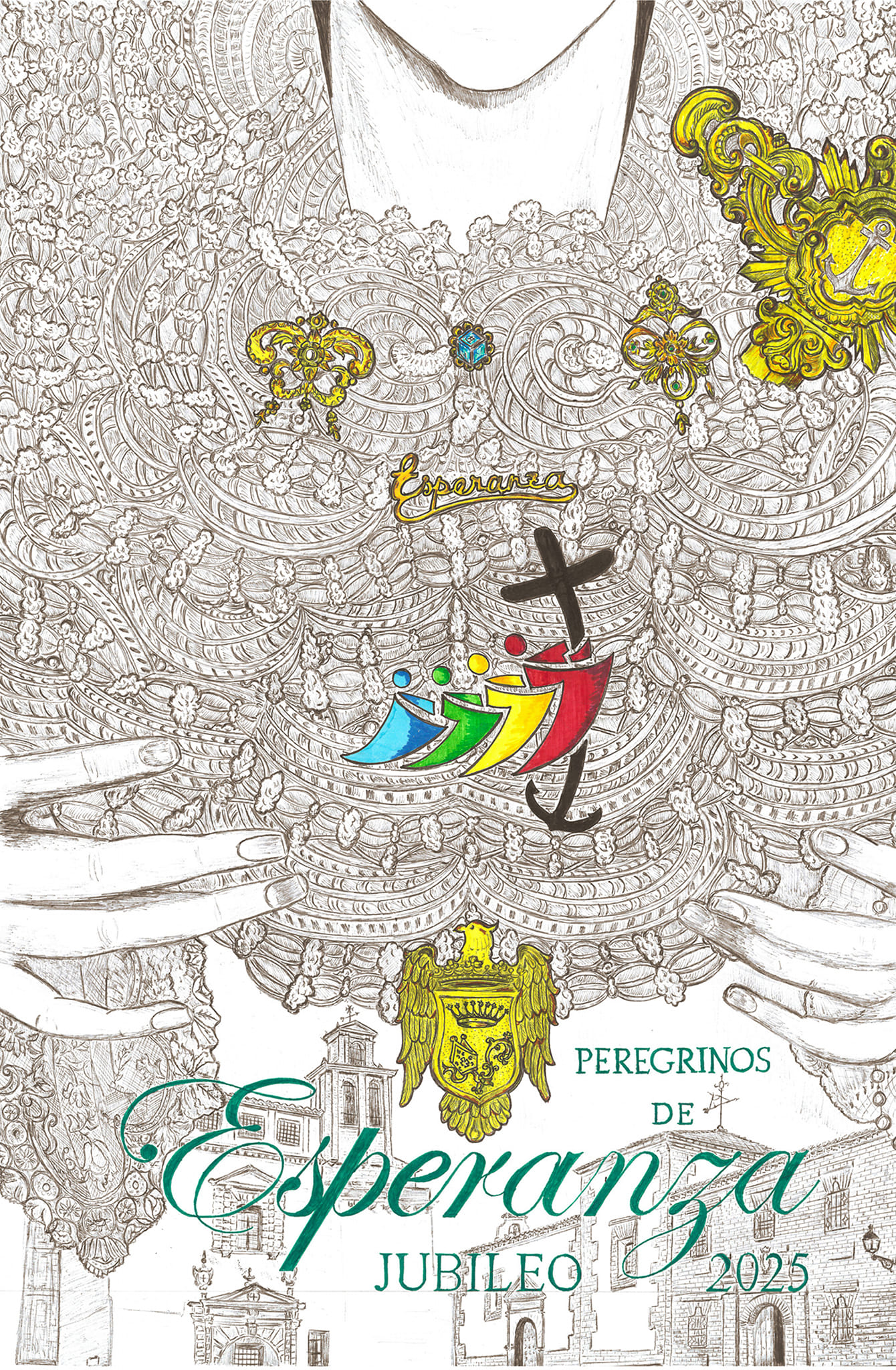 Cartel año jubilar Cofradía de la Esperanza de Andújar